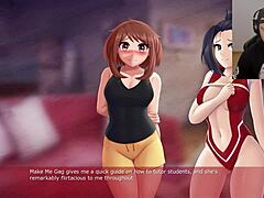 Mogna MILF får sina bröst och tuttar knullade i ett BDSM-spel