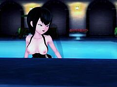 Reife Mami im Bikini bekommt in diesem 3D-Video einen Creampie