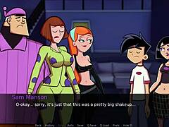 Danny PhantomとAmityとのゴシックセックス