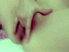Rijpe vrouwen close-up kutje orgasme