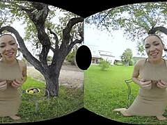 Milf mama Sara May prináša dokonalý zážitok z VR