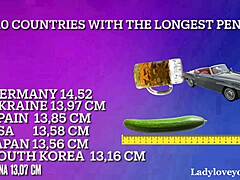 Noge, ritke in suha telesa v desetih najdaljših državah s kurci