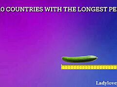 Legs, asses, and skinny bodies in the Top 10 longest cock countries