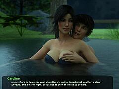Icstor's adult game with mature milf and mom