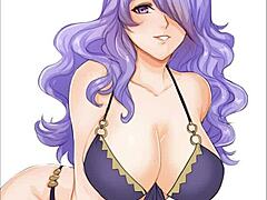 Camilla แฟนคลับสัญลักษณ์ไฟ โดนซุกซนในวิดีโอการ์ตูนเฮ็นไทธีมอนิเมะ