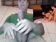 Big ass matures take on cumshot in a POV video