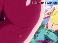 Hentai-video av en milf med stora bröst som blir knullad