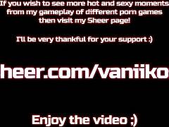 Violet, una masajista adolescente tetona, le da una paja con las tetas a su cliente bien dotado en este video hentai animado