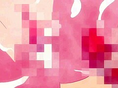3D-animatie van volwassen Hentai-vrouw verleid door stiefzoon