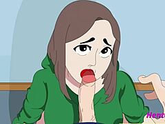 Polna prsi milf zagotavlja izjemen oralni nastop v neocenzurirani hentai animaciji