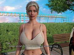Зрелая мамочка и молодая рыжеволосая девушка занимаются эротическим видеоигровым приключением