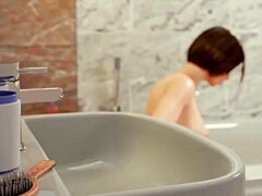 Джилл Валентайн наслаждается эрегированным членом мужчины своей большой задницей в 3D-сцене хентая