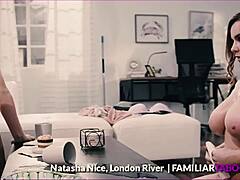 London River Natasha, nowa sprzątaczka, ulega pokusie w scenariuszu otwartego małżeństwa