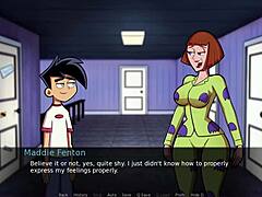 Danny Phantom e Amity Park em uma cena de sexo quente