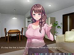 Jogo hentai transforma a buceta da esposa em uma surpresa de creampie na parte 1 com legendas em inglês