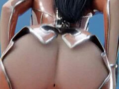 Испытайте грубый и интенсивный секс в формате POV с Евой в 3D-анимированном видео с милфой