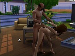 Emotional fantasy: Stranger enters our home to read the bible sims 4 parody