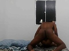 Brezilyalılar için ırklararası seks ve ateşli novinha ilk oyun
