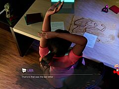 Lara Croft lovagol egy szörnyen egy 3D pornó játékban