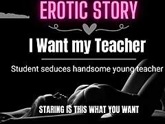 Guru dan murid mengeksplorasi keinginan erotis mereka dalam audio
