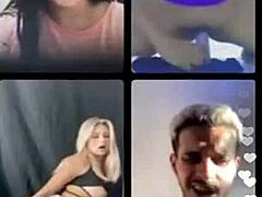 Üç lezbiyen fahişe web kamerasında anal oyuna dalıyor