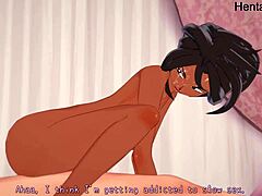 Большая задница и действие с сиськами в нецензурном аниме Хентай