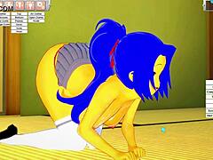 Marge Simpson punciját megbasszák egy paródia videóban